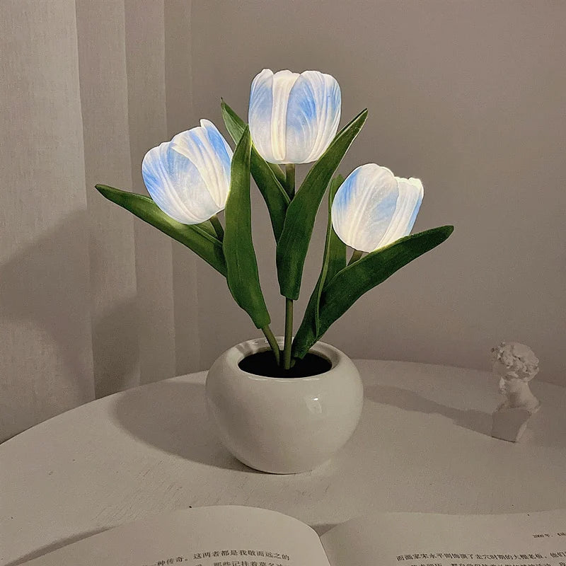 Tulpenlamp LED - Decoratief Geschenk van Liefde