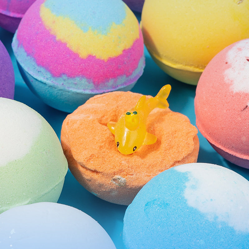 BathBomb - Coffret cadeau de 12 bombes de bain pour enfants