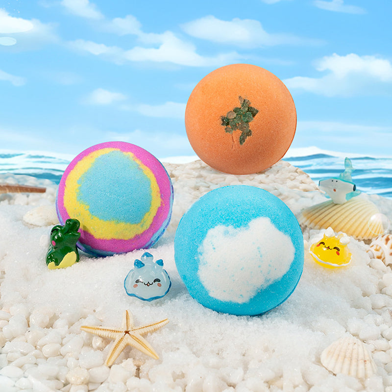 BathBomb - Coffret cadeau de 12 bombes de bain pour enfants