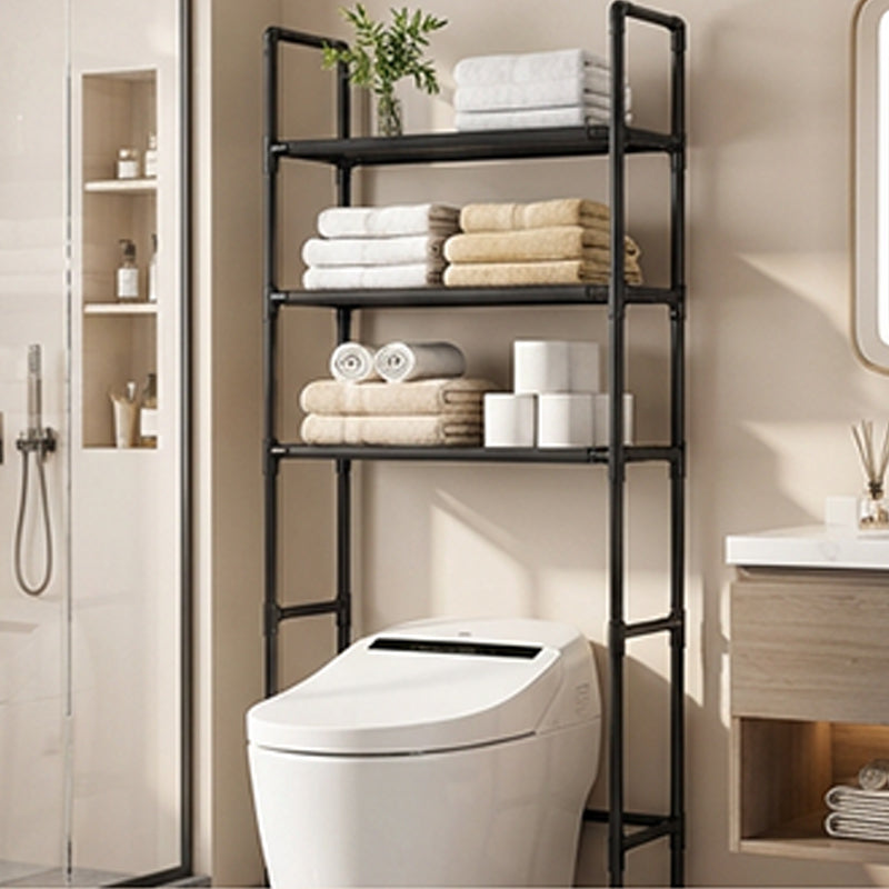 Étagère de rangement pour salle de bain et buanderie – sans perçage