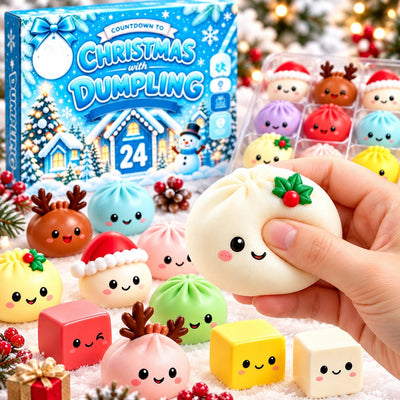 Squishies Adventskalender Dumpling Winterland