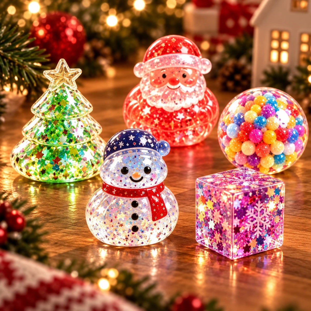 Squishies Adventskalender – 24 Kerst Squishies (5)