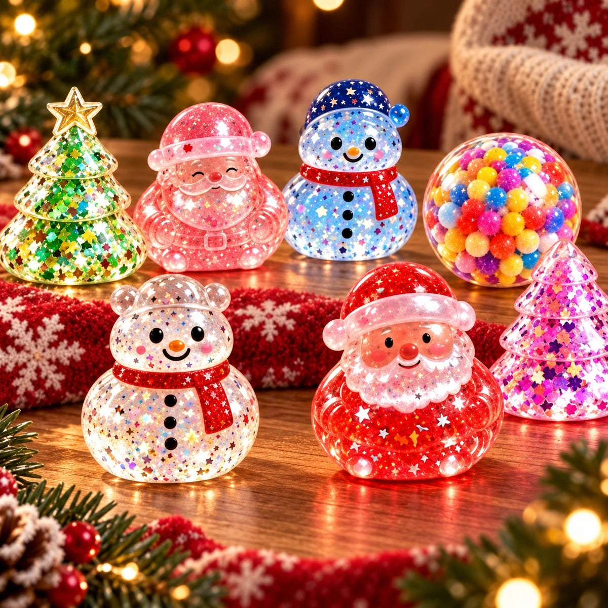 Squishies Adventskalender – 24 Kerst Squishies (7)