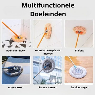Pro Mop™ | 360° Verstelbare Schoonmaak Mop
