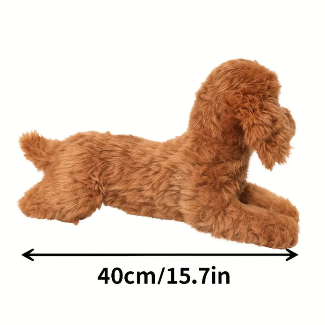 Realistische Plush Hond - Zachte Knuffel met Levensechte Uitstraling