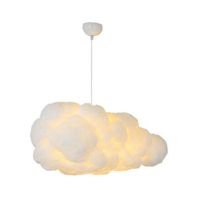 Suspension - Luminaire Moderne Blanc avec Double Abat-jour