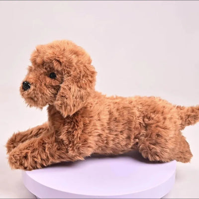 Realistische Plush Hond - Zachte Knuffel met Levensechte Uitstraling