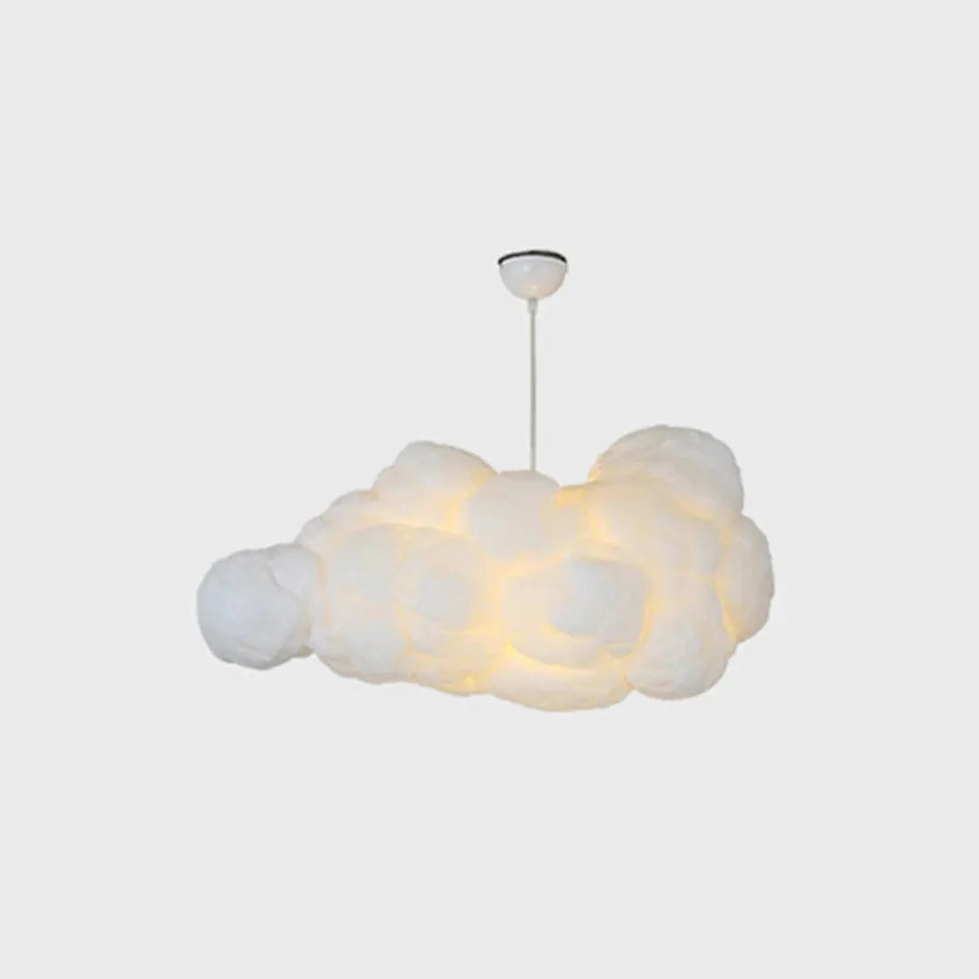 Suspension - Luminaire Moderne Blanc avec Double Abat-jour