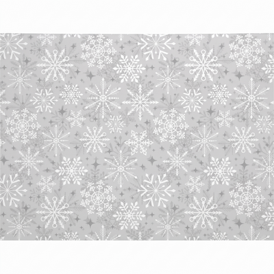 Tafelkleed Kerst – Waterafstotend Tafellaken met Zilveren Sneeuwvlokken (4)