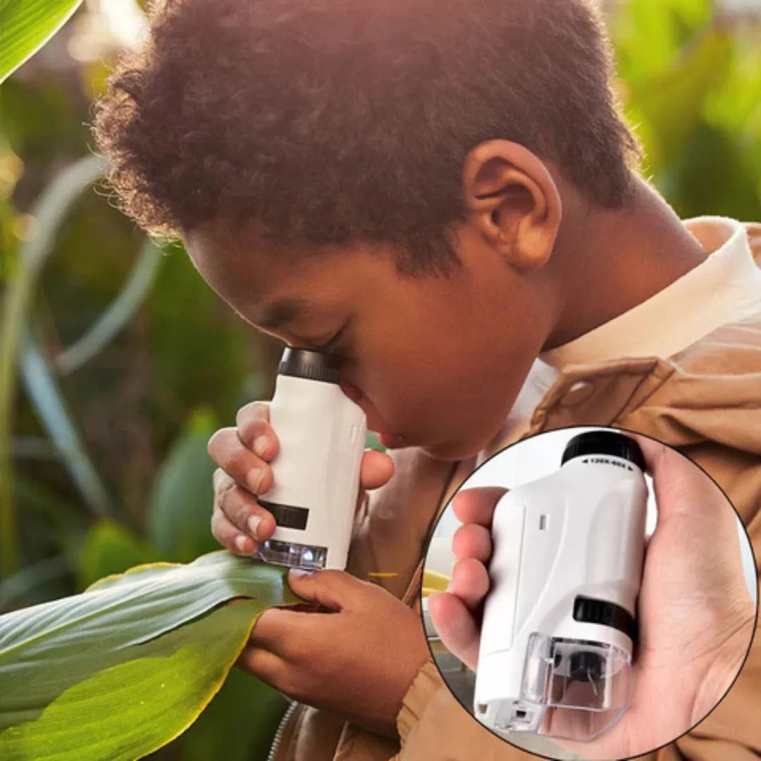 Microscope - Microscope portable LED pour enfants pour la découverte