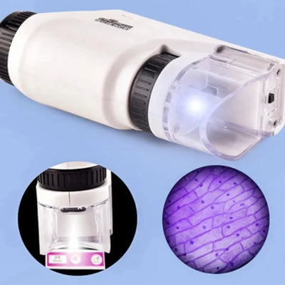 Microscoop - Draagbare LED Kinder Microscoop voor Ontdekking