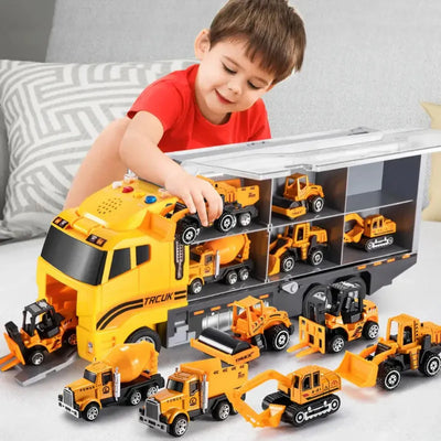 Coffret de construction BuildCraft Junior - Jeu éducatif avec véhicules et outils