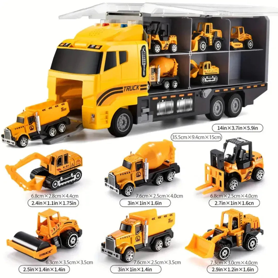 Coffret de construction BuildCraft Junior - Jeu éducatif avec véhicules et outils