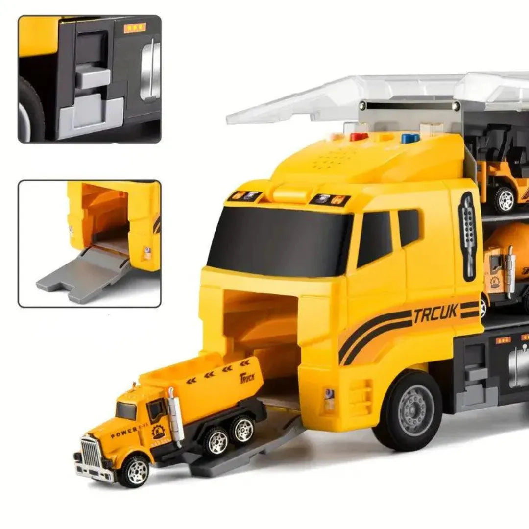 Coffret de construction BuildCraft Junior - Jeu éducatif avec véhicules et outils