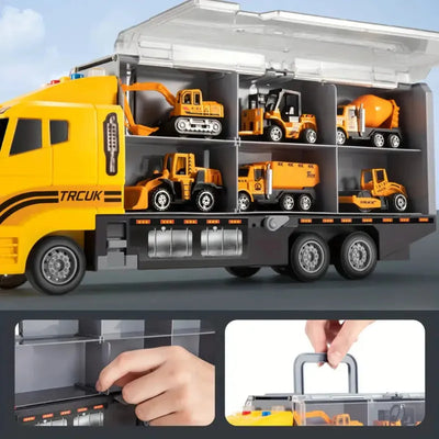 Coffret de construction BuildCraft Junior - Jeu éducatif avec véhicules et outils