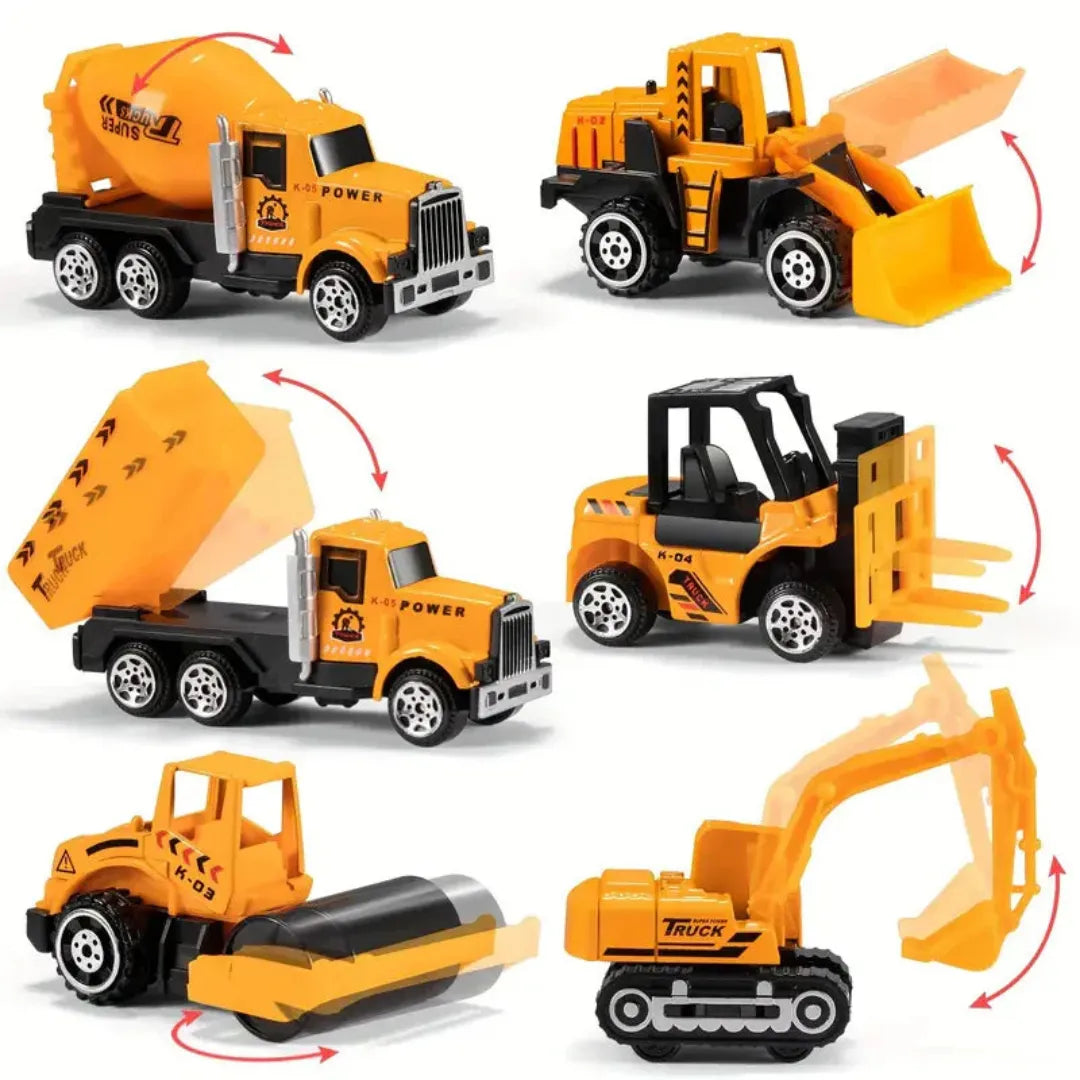 Coffret de construction BuildCraft Junior - Jeu éducatif avec véhicules et outils