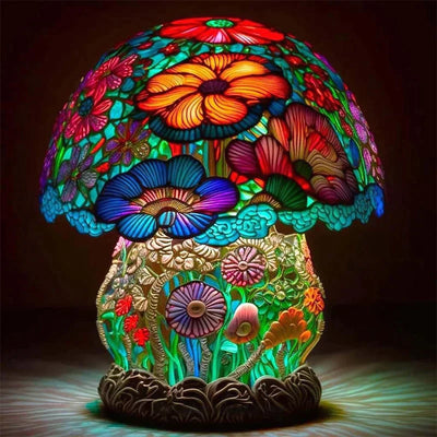 Tafellamp - Betoverende Glaslook Sfeerverlichting - LumiNest