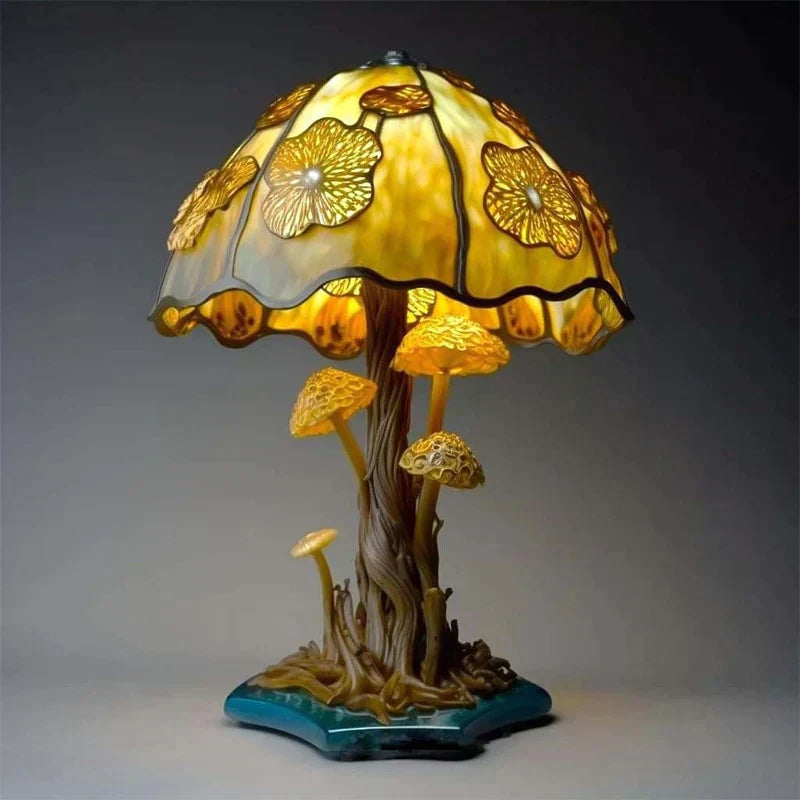 Tafellamp - Betoverende Glaslook Sfeerverlichting - LumiNest