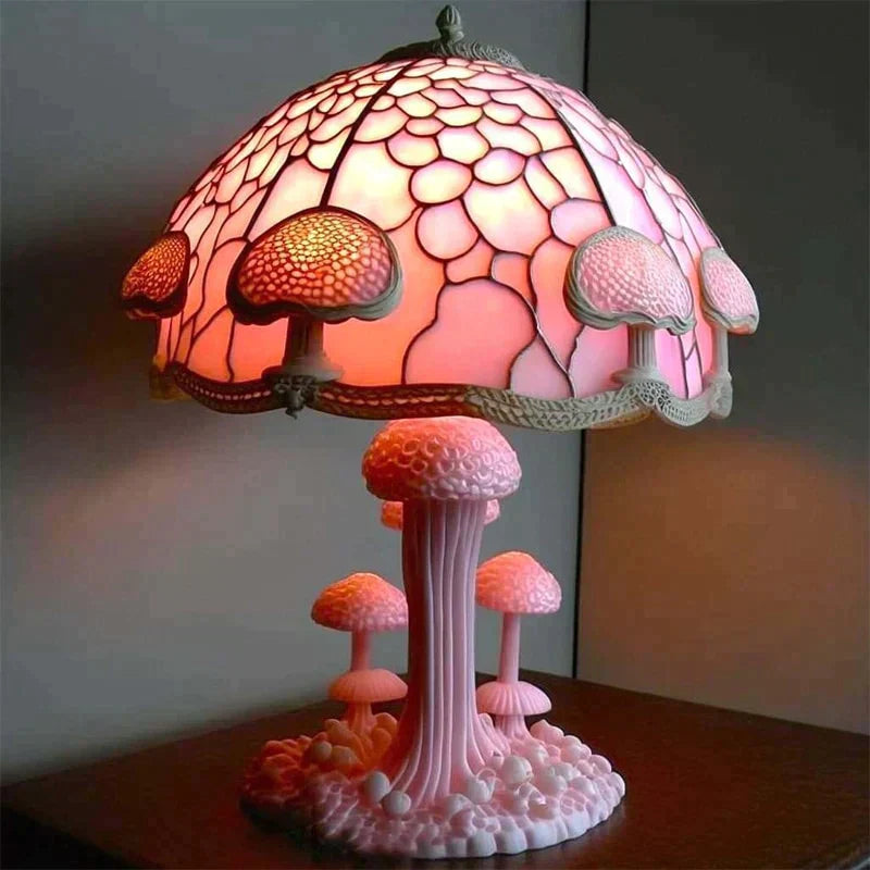 Tafellamp - Betoverende Glaslook Sfeerverlichting - LumiNest
