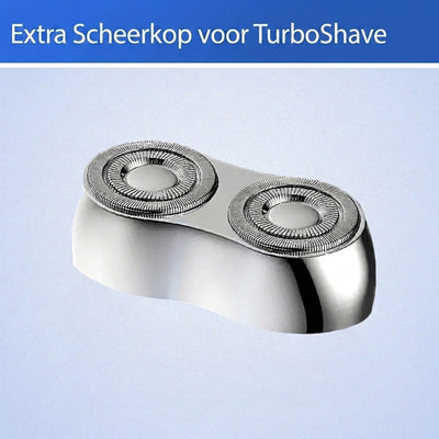 Tête de rasage double de rechange pour TurboShave