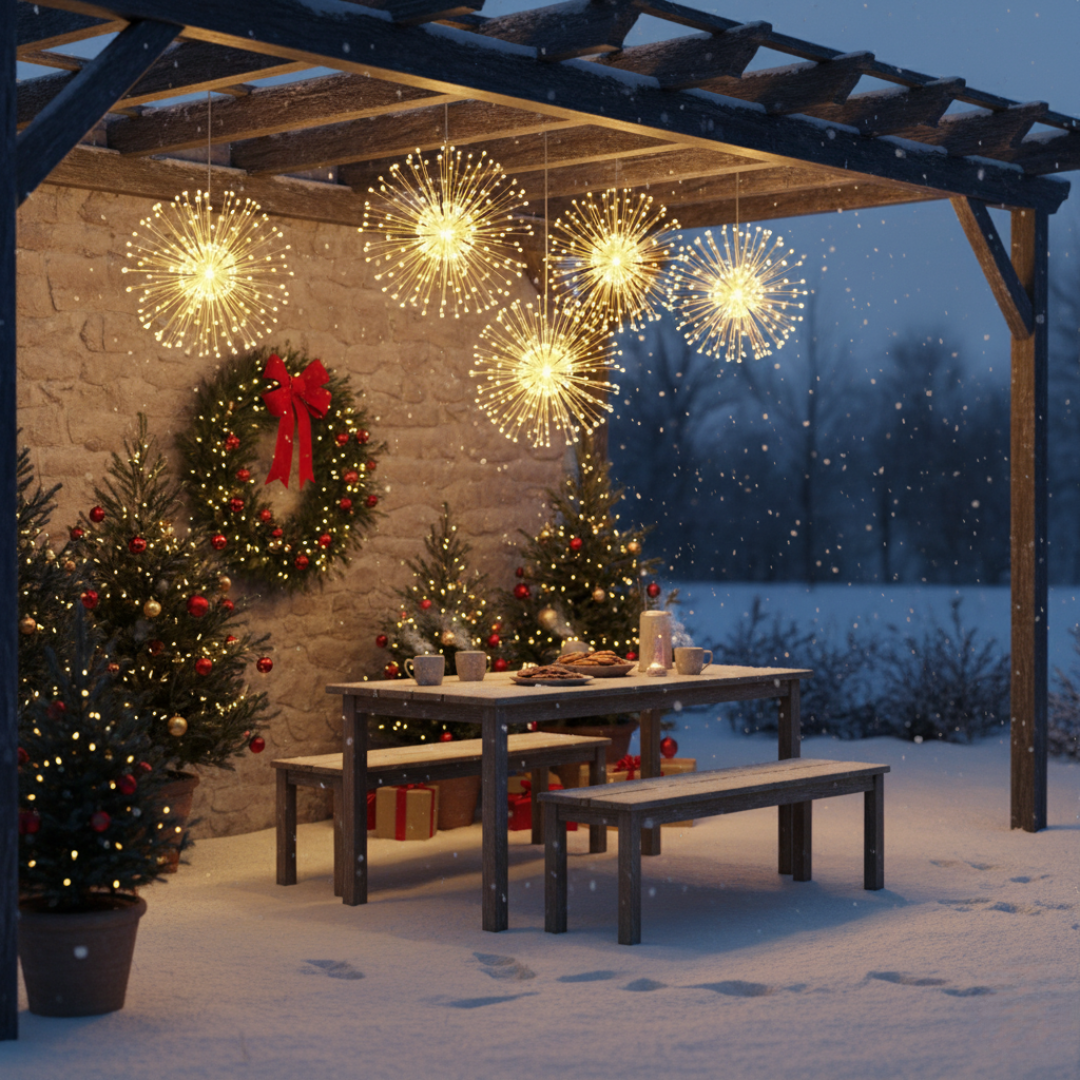 Vuurwerk Hanglamp – Magische Hangende Lichtshows