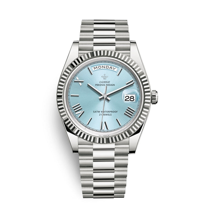 Automatisch Luxe Horloge met Dag- en Datumfunctie - Solan