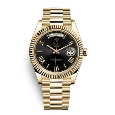 Automatisch Luxe Horloge met Dag- en Datumfunctie - Solan
