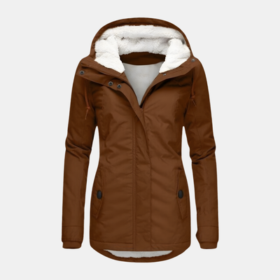Norvella - Manteau d'hiver - Manteau chaud imperméable avec capuche