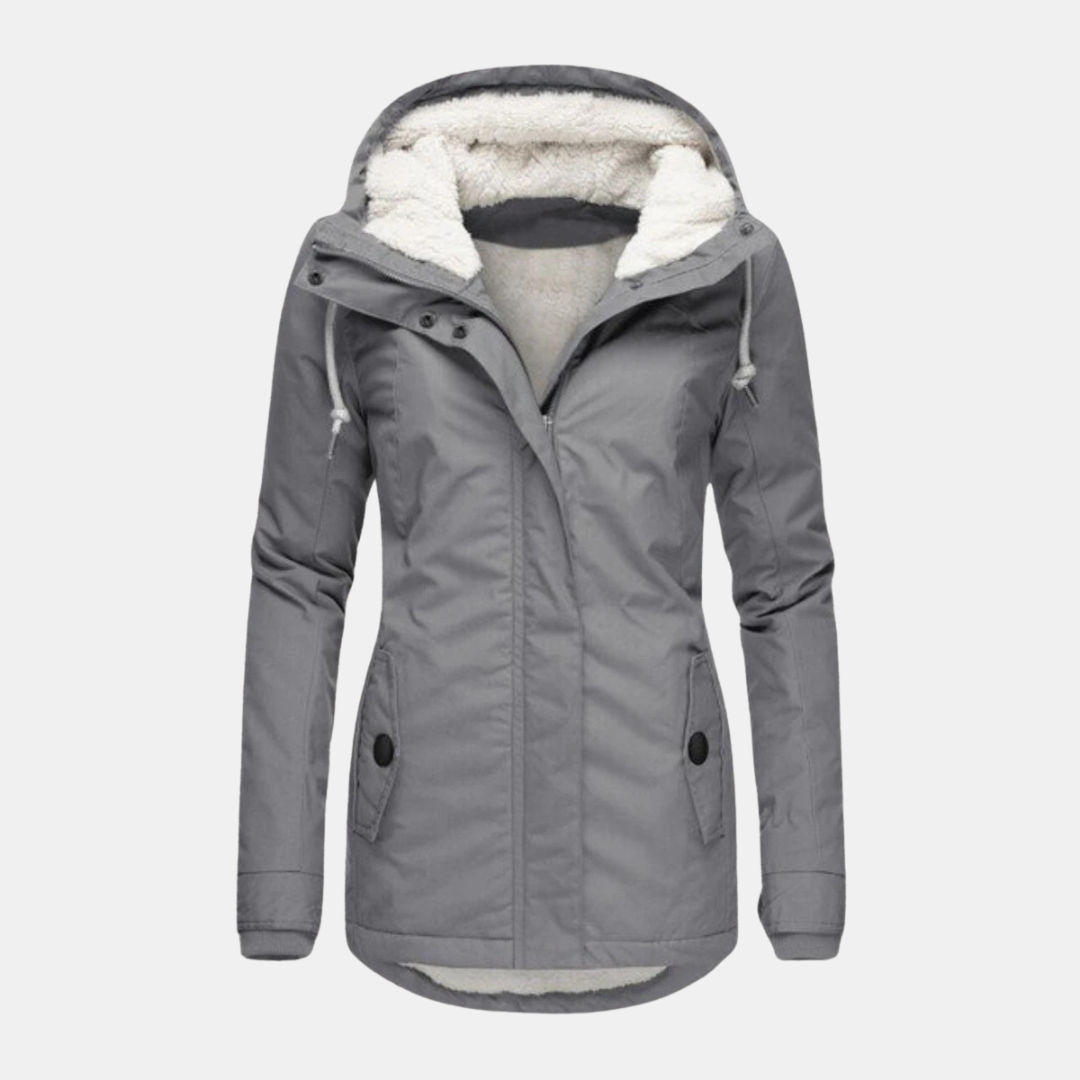 Norvella - Manteau d'hiver - Manteau chaud imperméable avec capuche