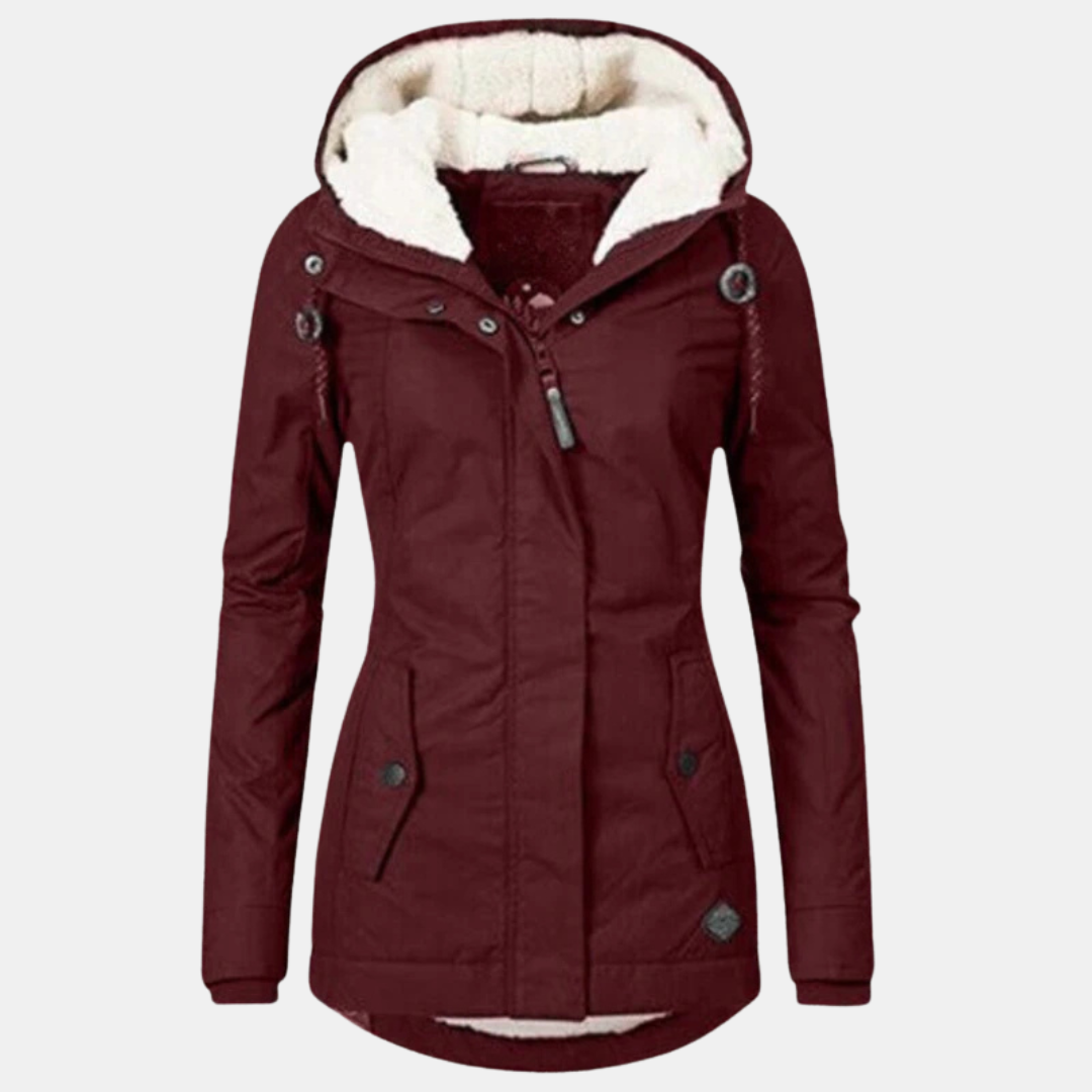 Norvella - Manteau d'hiver - Manteau chaud imperméable avec capuche