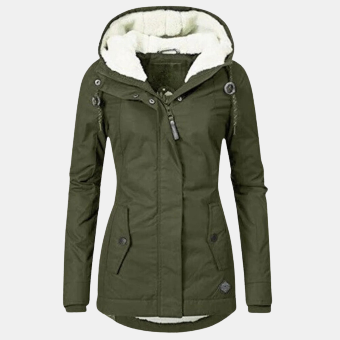 Norvella - Manteau d'hiver - Manteau chaud imperméable avec capuche
