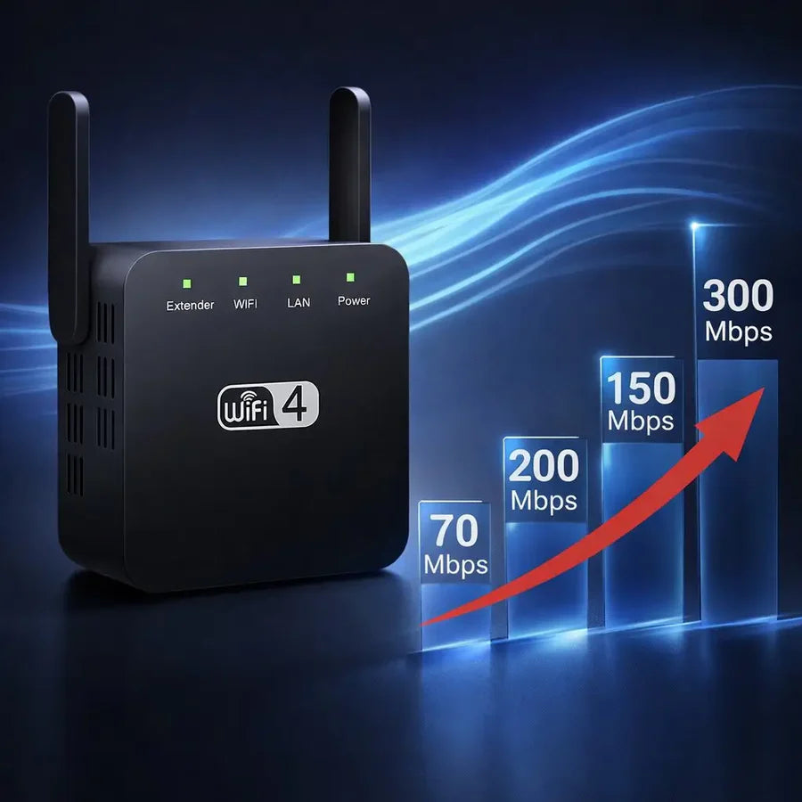 WiFi Versterker - Sterker Internet in Heel je Huis - SignalBoost