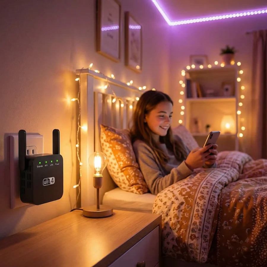 WiFi Versterker - Sterker Internet in Heel je Huis - SignalBoost