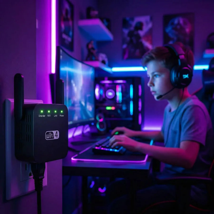 WiFi Versterker - Sterker Internet in Heel je Huis - SignalBoost